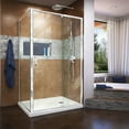 thumbnail image 4 of Flex 34-1/2 Inch D x 38-42 Inch W x 72 in H Semi-Frameless Pivot Shower Enclosure, 4 of 10