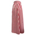 thumbnail image 4 of DHFJKG Womens Stripe Skirt Retro A Line Mid-Calf Comfortable High Waisted Flared Hem Skirts Carnival Trendy Skirt, 4 of 6