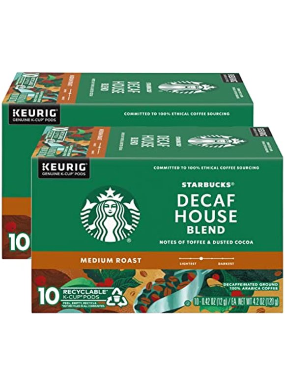 Starbucks Decaf K Cups in Decaf Coffee