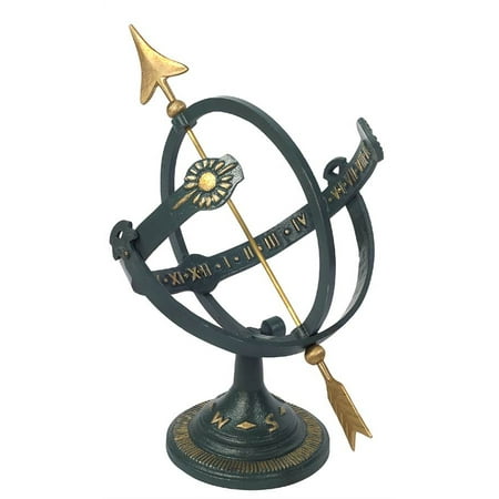 - Cast Iron Armillary Sundial