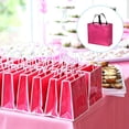 thumbnail image 6 of Uxcell Gift Bags with Cards, 12 Set 13" Reusable Non-Woven Gift Goodie Bags, Rose Red, 6 of 6