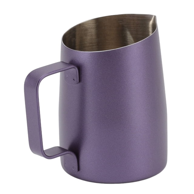 Frothing Pitcher,Milk Frother Cup Stainless Steaming Pitcher Milk Frothing Pitcher Expertly Crafted