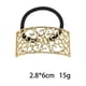 thumbnail image 1 of Salud y Belleza, Herramientas de Belleza, Herramientas de Modelado, Herramientas de Peinado, Diademas de Metal, Coleteros, Accesorios Dorados y para el Cabello para Mujer, una banda, 1 of 1