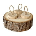 thumbnail image 3 of Bothyi Foraging Feeder Toy Puzzle Feeder Treats Dispenser for Rat s Chinchilla wood color, 3 of 8