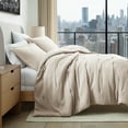 thumbnail image 3 of Cloud Weave Textured Comforter Set Plush All-Season Down Alternative Bedding - Comfort Canopy, 3 of 18