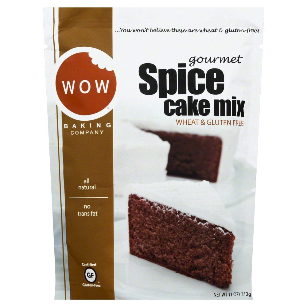 Wow Baking Gluten Free Cake Mix, Spice, 11 Oz