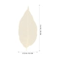 thumbnail image 2 of SHINYPASING 100Pcs White Skeleton Leaves for Craft Projects Bookmarks Greeting Cards and Decorations, 2 of 5