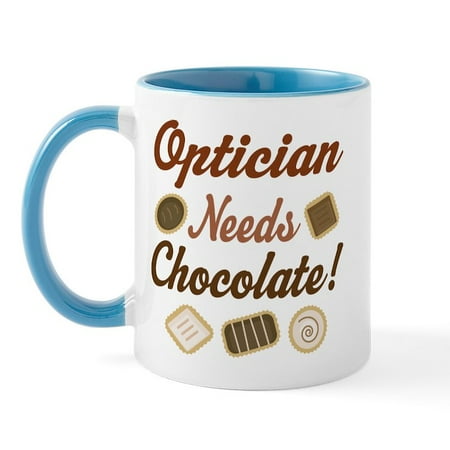 

CafePress - Optician Gift Funny Mug - 11 oz Ceramic Mug - Novelty Coffee Tea Cup