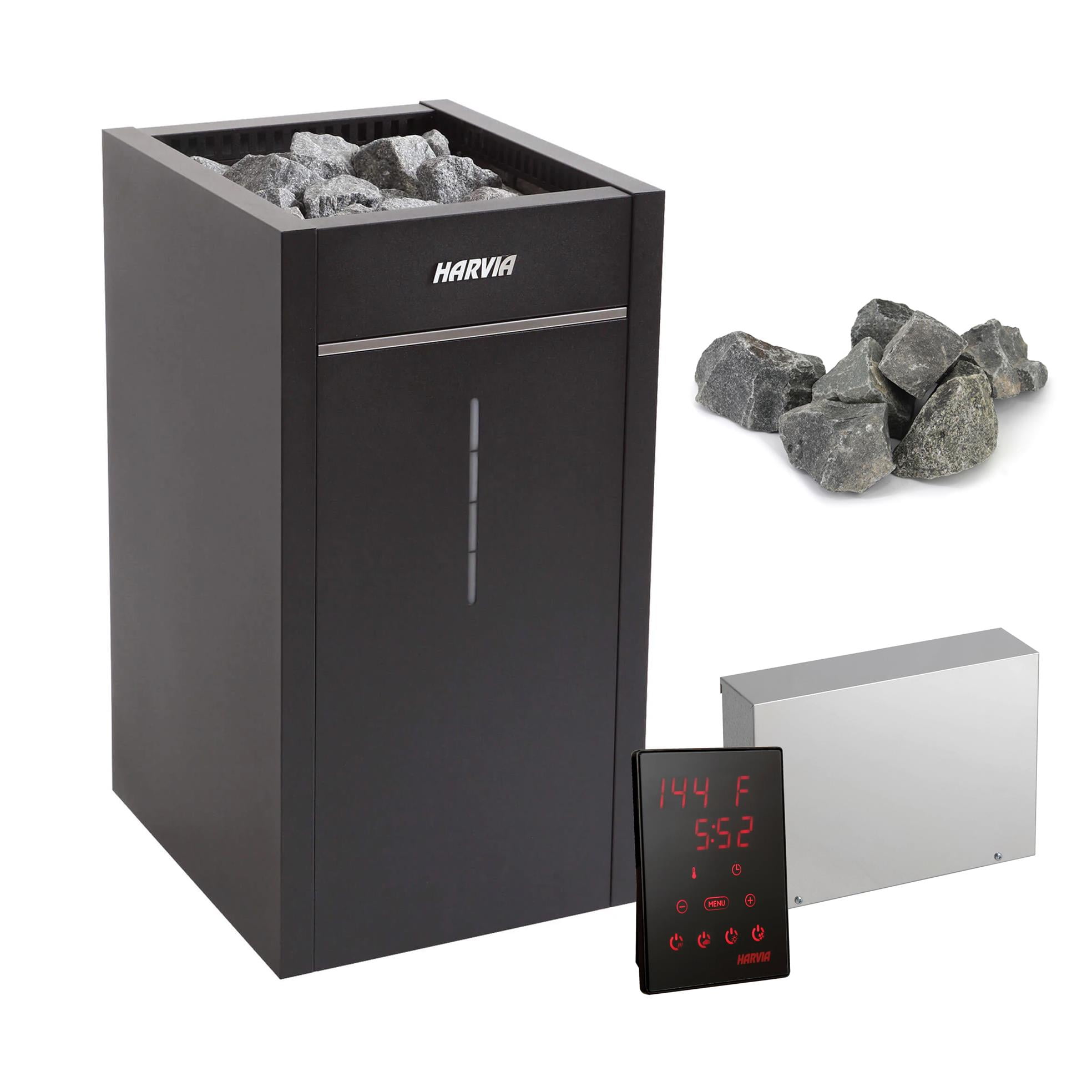 Harvia UL Certified Electric 9kW Sauna Heater Digital Control Panel