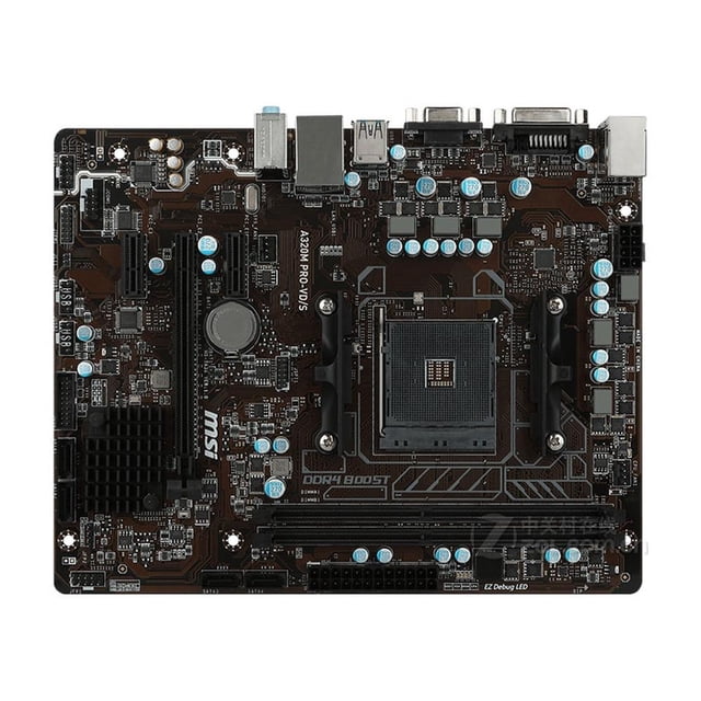 Placa madre MSI A320M PRO-VD/S Socket AM4 AMD A320 DDR4