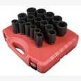 thumbnail image 1 of Sunex 4685 3/4" Dr. 17 Pc. SAE Deep Impact Socket Set, 1 of 1