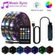 thumbnail image 1 of Luces Led Usb Rgb 5V Controlador De Música Iluminación De Fondo Luz De Fondo De Tv Luz Led Flexible Vogacara HA044404-03, 1 of 6