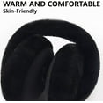 thumbnail image 4 of Winter Ear Muffs for Men: Adjustable Furry Ear Muffs, Winter Earmuffs, Foldable Ear Muffs Warmers for Cold Weather, 4 of 8