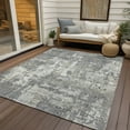 thumbnail image 6 of Addison Rugs Chantille Indoor/Outdoor Transitional Abstract Gray Washable Rectangle Rug, 8' x 10', 6 of 6