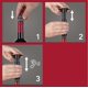 thumbnail image 3 of Vacuum Stoppers - Set of 10 - Gray - for Wine Bottles - Keep Wine Fresh for Up to a Week with Airtight Seal, 3 of 4
