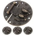 thumbnail image 3 of 4 Pcs Loquet Happe Toggle Loquet Happe Rétro Boîte à Bijoux Matériel, 3 of 8