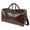 Brown, variant on Men's Women's Large Vintage Leather Duffel Bag Travel Weekend Sport Gym Bag