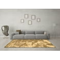 thumbnail image 3 of Ahgly Company Indoor Rectangle Abstract Brown Modern Area Rugs, 5' x 7', 3 of 4