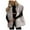 Grey, variant on TJAZFJPA Womens Quilted Vests Outerwear Solid Color Zipper Pocket Padded Jacket Vest Fashion Collar Temperament Coat Puffy Vest Women Plus Size Puffy Vest Kids Girls