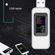 thumbnail image 4 of Kenally Probador de USB ABS, Mini pantalla LCD Digital portátil, electrónica multifuncional, medidor de temperatura de corriente de voltaje Medidores de medidas dimensionales Negro, 4 of 6