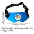thumbnail image 6 of Aluminum Alloy Belly Rod Holder – Hands-Free Waist-Mounted Fishing Pole Support for Boat, Kayak & Shore Saltwater Trolling, Casting, and Bottom Fishing, 6 of 12