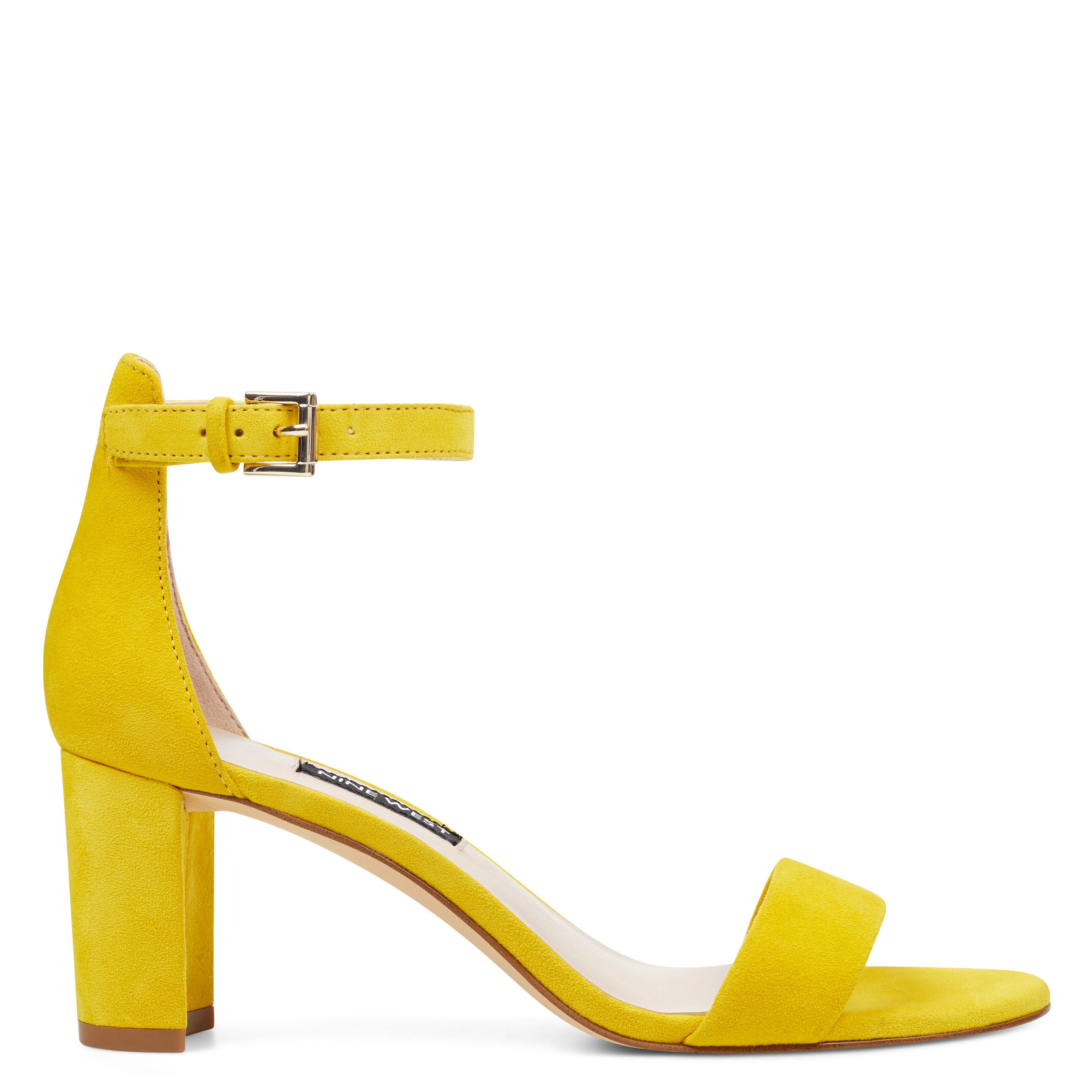 nine west yellow sandals