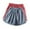 Blue, variant on Lenpel Women's Sweat Shorts 2 Pc Casual Elastic Waist Drawstring Comfy Lounge Shorts Athletic Workout Shorts with Pockets