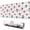White Cow Heart, variant on Long Mouse Pads for Desk,White Cow Heart Egg Pattern Desk Mats on Top Of Desks, Desk Mouse Pad Extra Large with 3mm Non-Slip Base and Stitched Edge for Gaming,Office,Work,Home 31.5"x11.8"