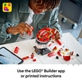 thumbnail image 7 of LEGO Editions Scuderia Ferrari HP Charles Leclerc Helmet - Building Set for Teens, Ages 14+ - Collectible F1 Display - Bedroom or Home Office Decor - Fathers Day Gift - 43014, 7 of 7