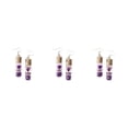 thumbnail image 3 of Pendientes de gota Sonducket para mujer colgante de botellas de cristal color morado, 3 of 6