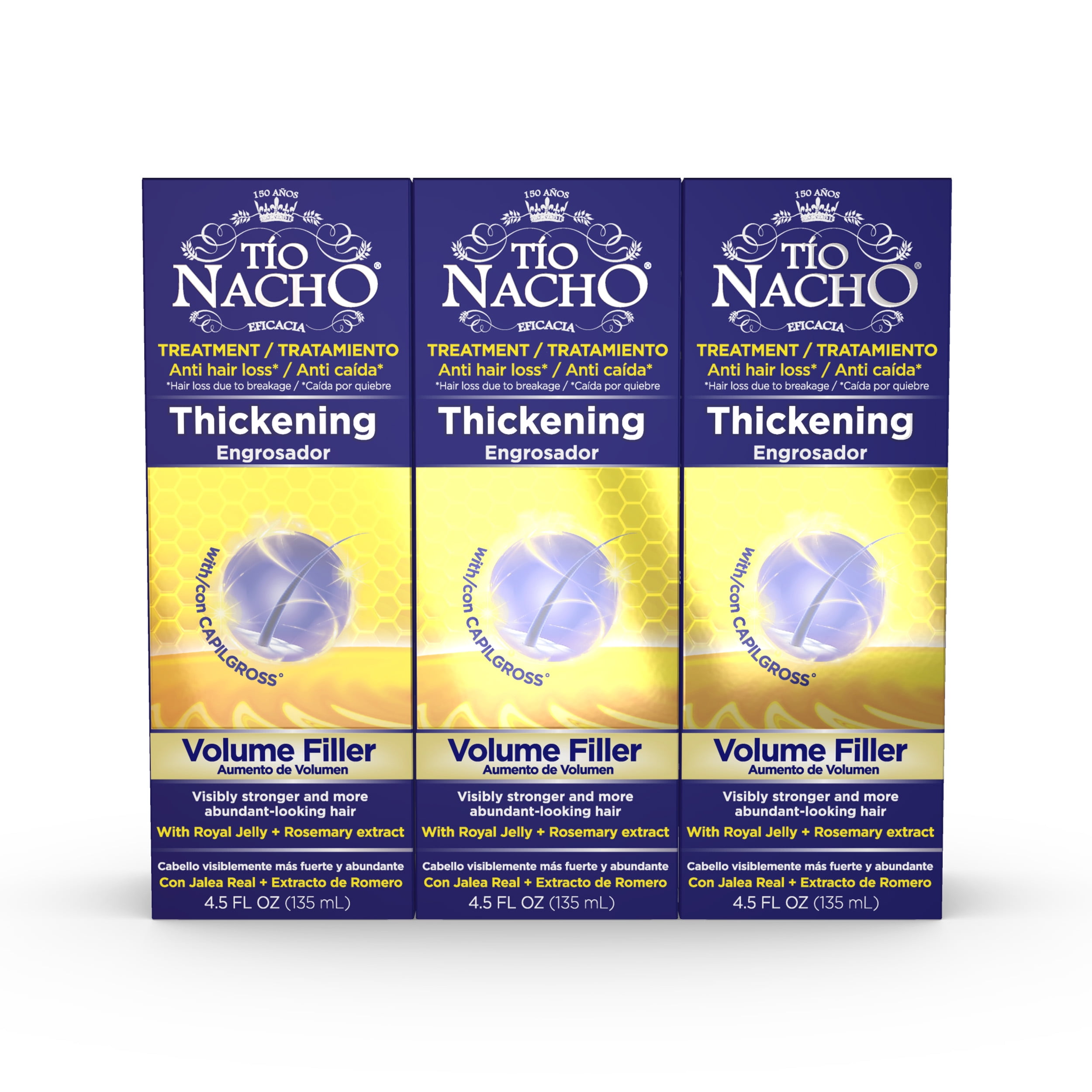 TIO NACHO VOLUME FILLER TREATMENT VALUE PACK OF 3