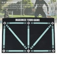 thumbnail image 3 of Football Footstep Training Mat, Soccer Training Mat Wear Resistant Improve Body Balance Anti Slip High Elastic  for Home, 3 of 7