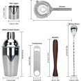 thumbnail image 2 of 7 Portable Bartending Tools Cocktail Mixer Bartender Accessories (350ML), 2 of 5