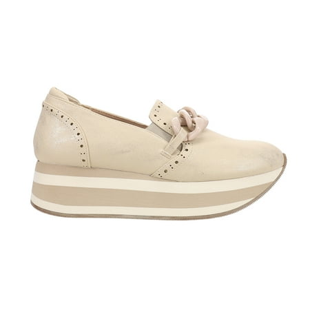 Corkys Womens So What Metallic Platform Slip On Loafers Casual Shoes