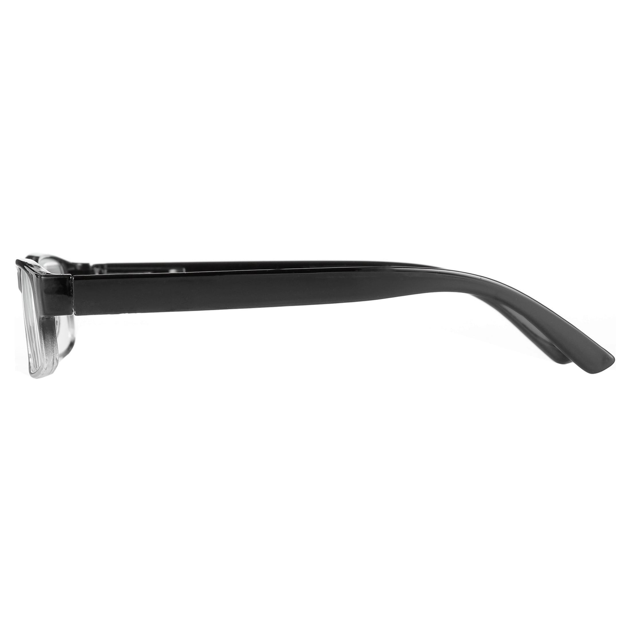 Equate Phoenix Value 2-Pack Unisex Rectangular Reading Glasses with Case, +1.75