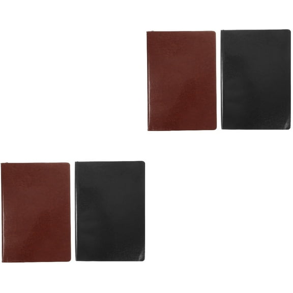 HOMEMAXS 4 Pcs  Lined Notepad Business Notebook Portable Notepad Decorative Scrapbook