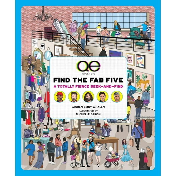 Queer Eye: Find the Fab Five: A Totally Fierce Seek-And-Find, (Hardcover)