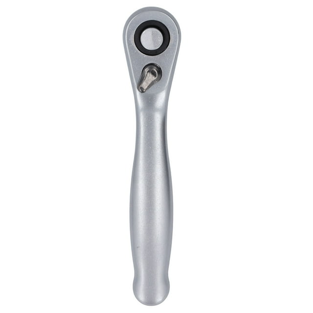 Socket Wrench, Rust Resistant 1/4in Drive 72 Teeth Quick Fasteners Engagement Vanadium Steel Mini Ratchet Spanner Tighter Turns For Nuts