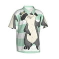 thumbnail image 2 of Balery Men'S Summer Hawaiian Shirts Short-Sleeve Design Name Printed Casual Shirts - Size Name, 2 of 9