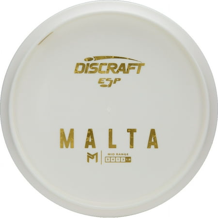 Discraft Dye Pack Bottom Stamp Paul McBeth ESP Malta Midrange Golf Disc - White / 170-172g