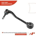 thumbnail image 5 of A-Premium Front Suspension Kit Control Arm Ball Joint Tie Rod End Compatible with BMW E53 Series X5 2000 2001 2002 2003 8-PC Set, 5 of 8