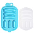 thumbnail image 2 of Sausage Making Mold Silicone Baking Mould Non-stick Handmade Sausage Making Mold Kitchen Accessory  Green, 2 of 10