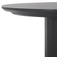 thumbnail image 5 of Safavieh Couture Barnard Oval Wood Modern Coffee Table, Black, 5 of 11