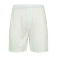 thumbnail image 2 of Kaluayu Mens Satin Boxers Lounge Shorts Solid Color Sleepwear Casual Silky Pajama Shorts, 2 of 5