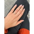 thumbnail image 2 of SOLITAIRE JEWELS 1.5Ct Marquise Moissanite Engagement Ring, 14K Yellow Gold East-West Setting Solitaire Ring, 2 of 7
