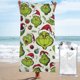 thumbnail image 1 of Toallas de playa con estampado de Grinch, toallas de baño absorbentes y ligeras de secado rápido, toalla de baño de microfibra ultra suave para viajes, playa, gimnasio, camping, yoga, picnics,, 1 of 8