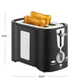 thumbnail image 4 of Toaster 2-Slice, Mrmosy Toasters with Removable Crumb Tray 2 Extra Wide Slots 7 Gears Baking, 4 of 6
