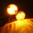 thumbnail image 3 of 100% Brand New Motorcycle Amber Round Turn Signal Direction Indicator Light Lamp, 3 of 5