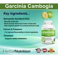 thumbnail image 2 of Garcinia Cambogia -Sale Three Pack - Three 90 Count Bottles 180 Caps 60% & 95% HCA Blend Multi-Level Dosing 700mg - 2400mg  Maximum Strength, 2 of 7