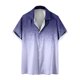 thumbnail image 1 of Camisas de Manga Larga para Hombres Blusa Cómoda de Cuello de Impresión, Camisa Casual de Poliéster para Uso Diario, de Fiesta Y de Primavera de Verano, 1 of 5